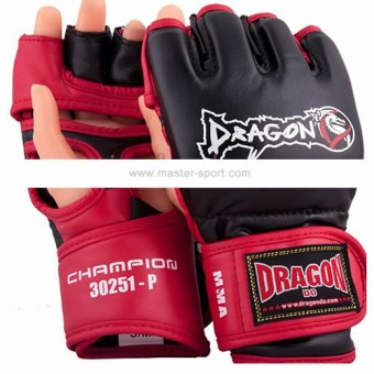 Dragon MMA "KICKER" Ракавици Црни