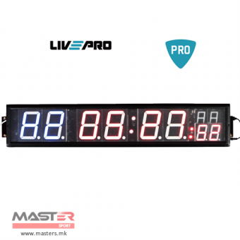 LIVEPRO 8 DIGITAL INTERVAL TIMER