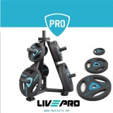 LIVEPRO PREMIUM URETHANE TRAINING PLATES WITH GRIP